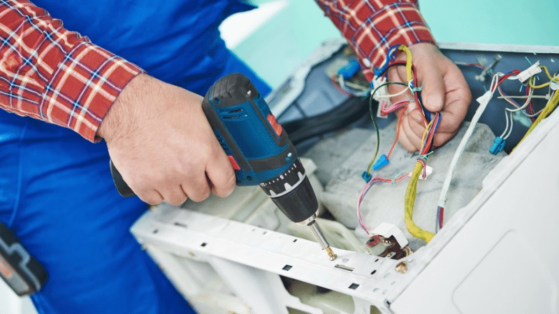 Kocaeli Samsung Samsung çamaşır makinesi kart tamiri – Su almama arızası orijinal parça ile giderildi. - Teknik servis örneği